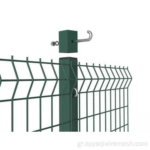 PVC γαλβανισμένο σύρμα ασφαλείας Mesh Fence Metal